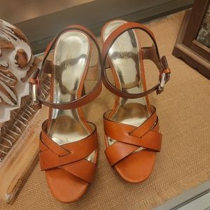 Coach, Leather Heels, Worn 1x, 7.5